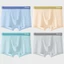 Set 4 quần sịp nam cao cấp, quần lót nam su lạnh thông hơi kháng khuẩn mềm mại 35-70kg