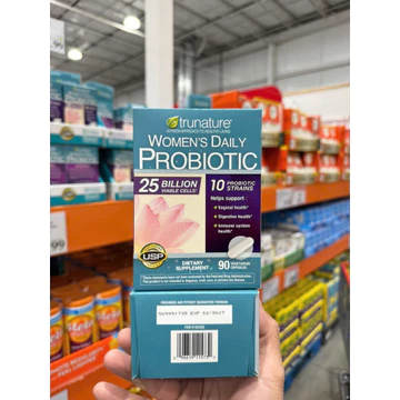 Men vi sinh cho phụ nữ Trunature Women’s Daily Probiotic 90 Viên( Bill cosstco Mỹ)