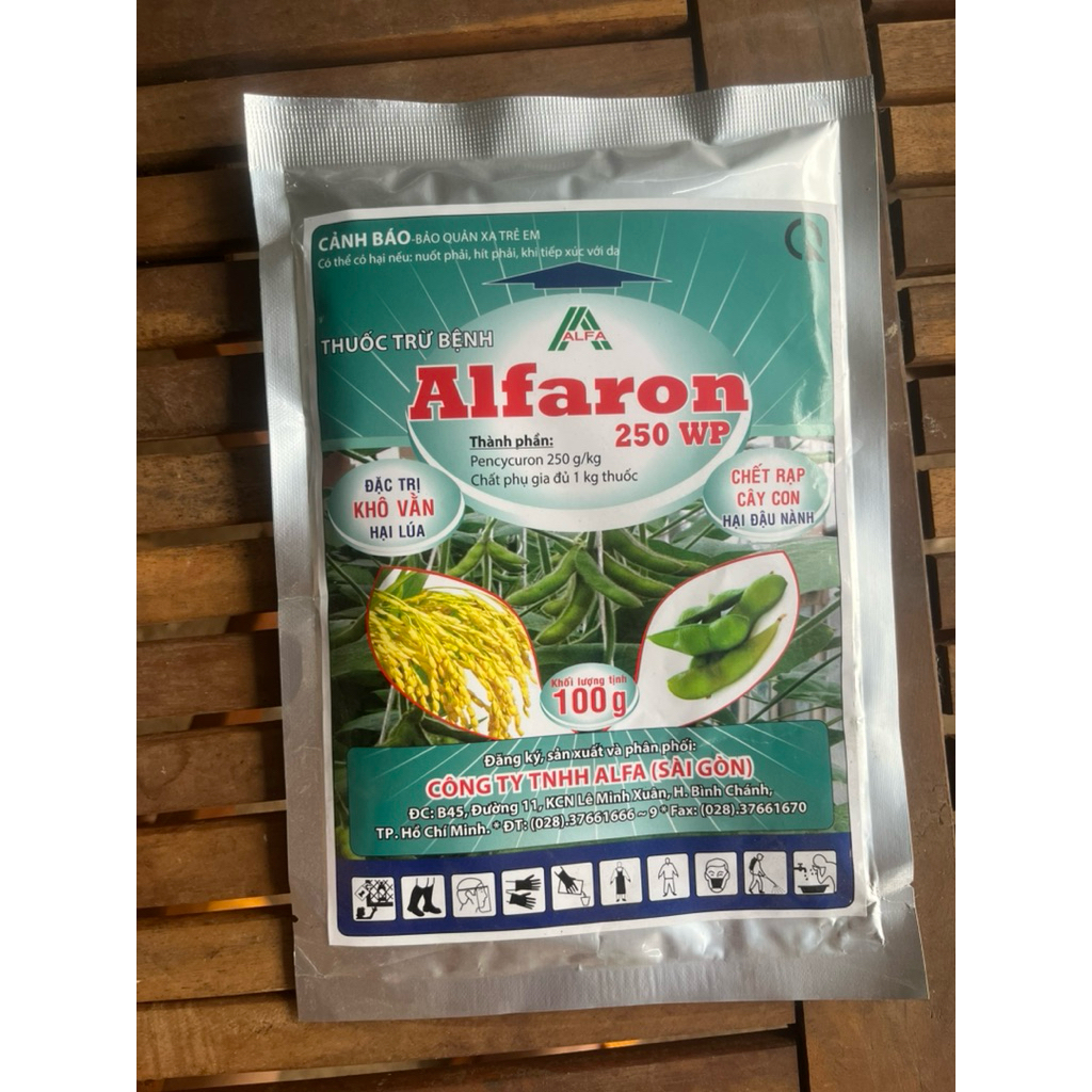 Alfaron gói 100g- Hỗ trợ phòng trừ nấm bệnh, chết rạp cây con
