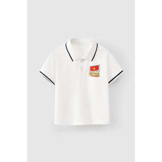 Áo thun polo Superman DC bé trai Rabity 101.001