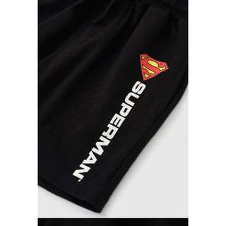 Quần short thun Superman bé trai Rabity 133.001