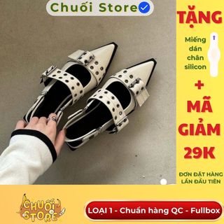 Giày lolita nữ da PU tổng hợp dệt vải đế cao su thanh lịch nữ tính sang trọng nổi bật