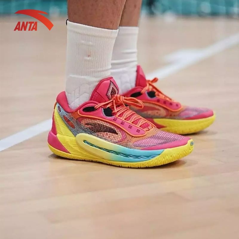 ANTA Nam Shock Wave 6 Giày bóng rổ Basketball Shoes 1124C1106Q