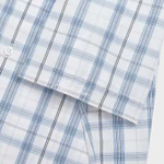 Áo Sơ Mi Nam Aristino form Perfect Fit suông rộng thoải mái, họa tiết Trắng Kẻ tinh tế, bắt mắt - ASS148AS2 — ảnh 7