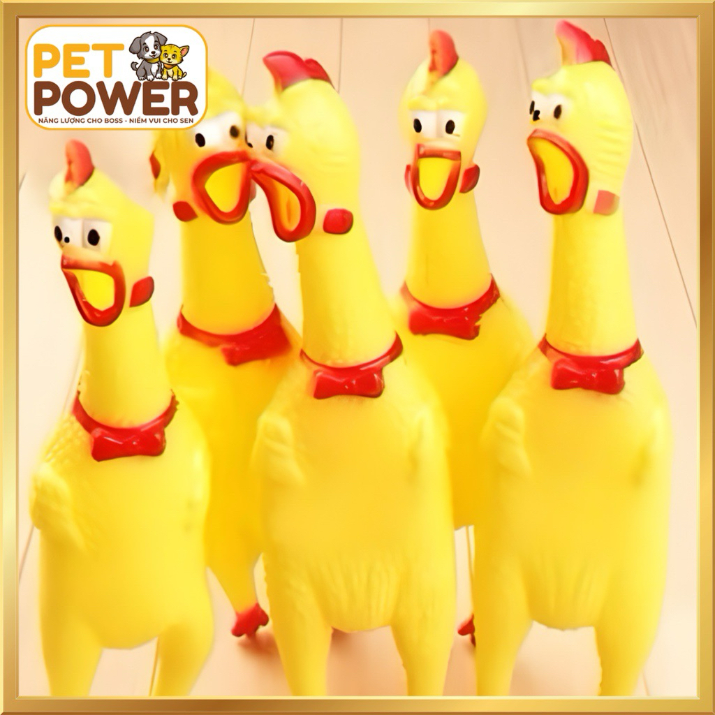 Dog Toy Đồ Chơi Cho Chó Gà Gào Thét, Hamburger