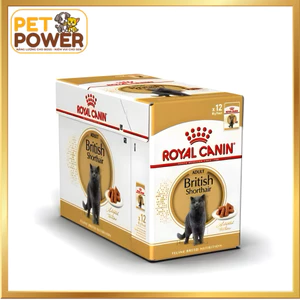 ROYAL CANIN BRITISH SHORTHAIR WET - PATE HỖ TRỢ KIỂM SOÁT CÂN NẶNG CHO MÈO 1 HỘP