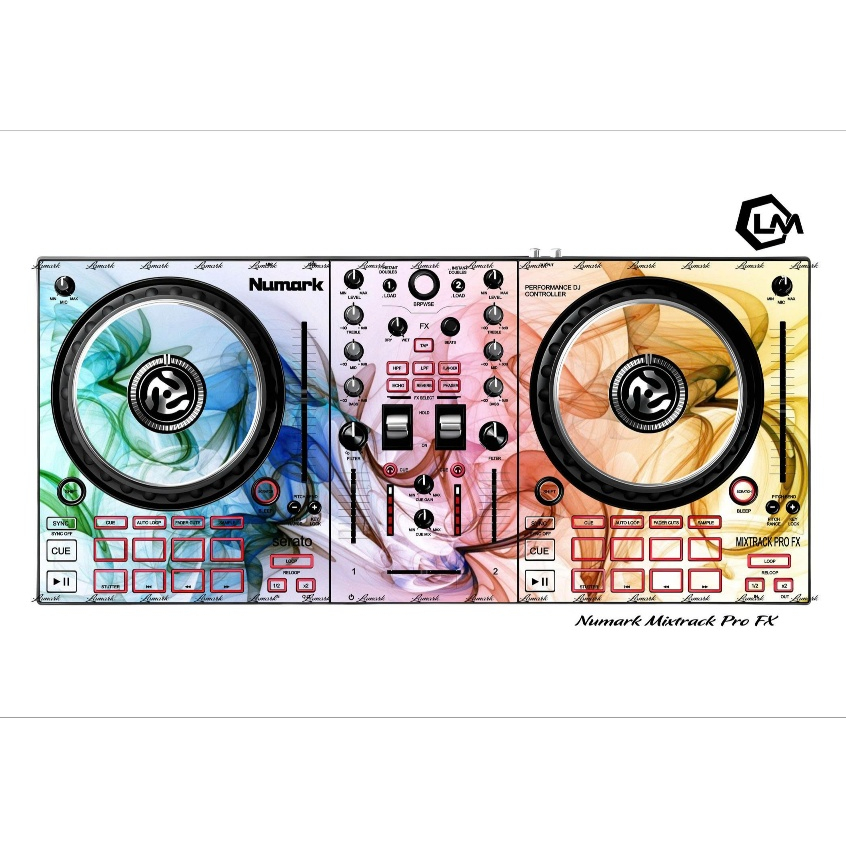 Tấm Dán Skin DJ Numark Mixtrack Pro FX, Skin In Theo Yêu Cầu IB Shop Để Gửi Mẫu