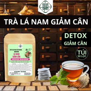 Trà túi lọc lá nam 10 vị - Bội Lan Đường - thải mỡ hủy mỡ, giảm cân không mất nước - Túi 50 lọc