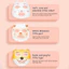 Hộp 5 miếng mặt nạ dưỡng da hình thú siêu xinh cho trẻ em