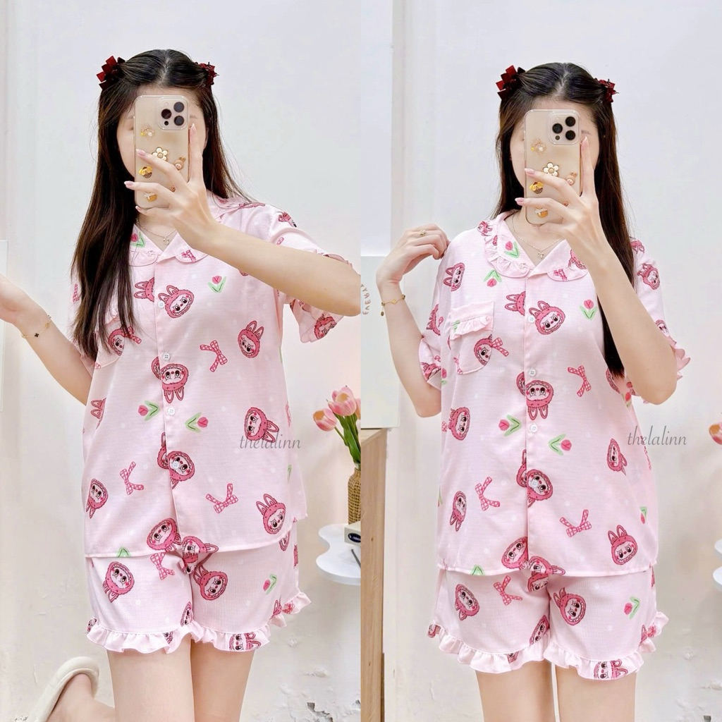 Bèo labu nơ hồng M