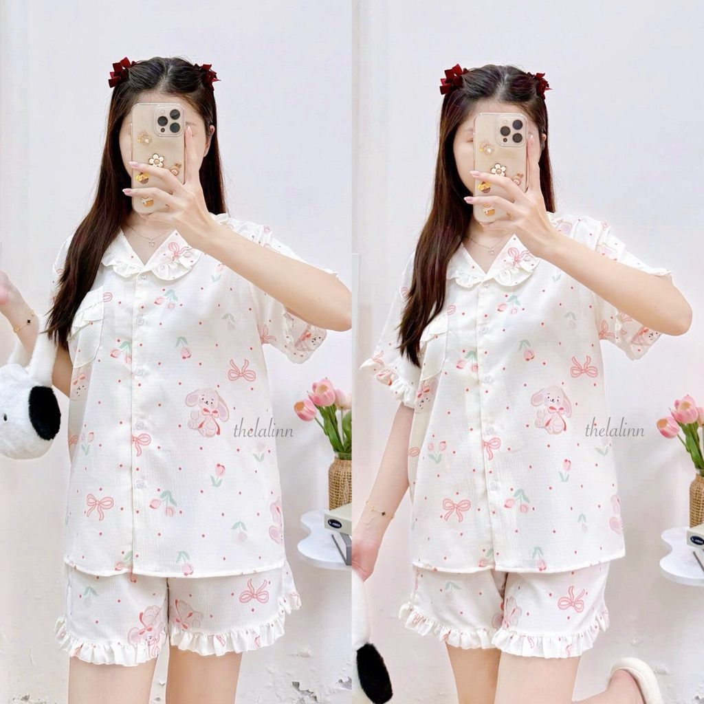 Bèo thỏ nơ cam
