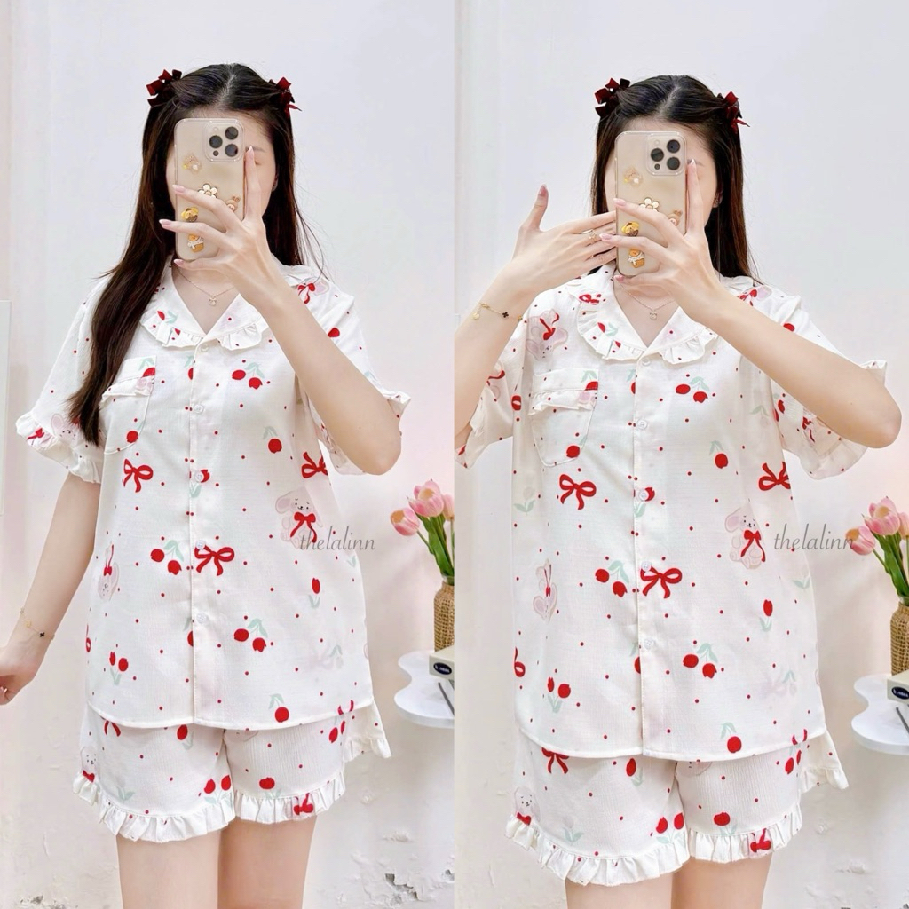 Bèo thỏ nơ đỏ M