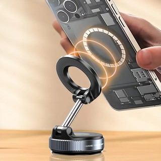 [HC68Pro] Giá Đỡ Điện Thoại Nam Châm Hút Chân Không Cao Cấp Gắn Taplo Ô Tô Siêu Chắc Xoay 360°