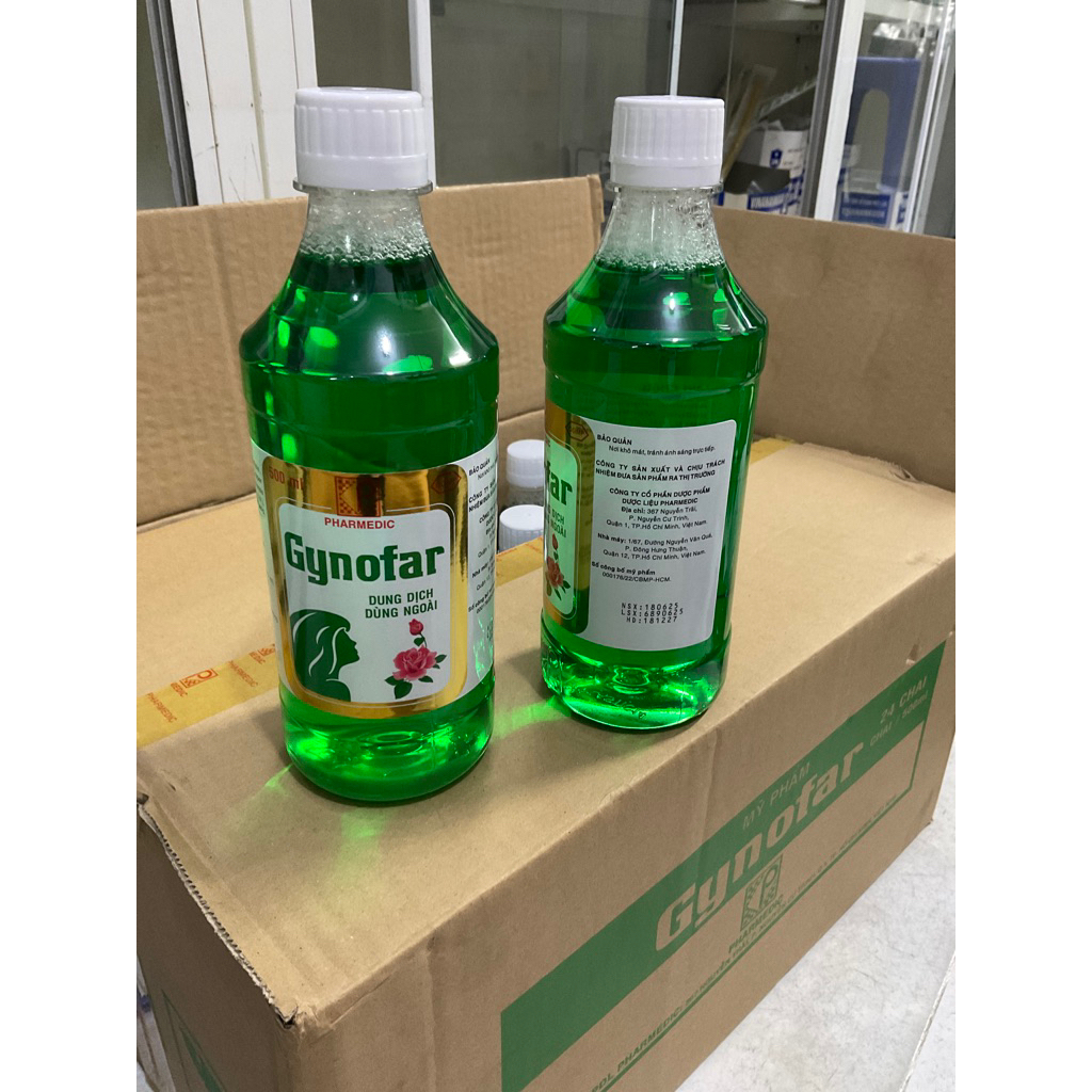 [HỎA TỐC HCM] DDVS Gynofar Sát Trùng Vết Thương - Ngừa Rôm Sảy - Giảm Gàu - Giảm Ngứa Do Viêm Da - Chai 500ml | BigBuy360 - bigbuy360.vn