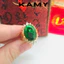 Nhẫn Nữ Mạ Vàng Đính Đá Màu Oval – Nhẫn Trang Trí Tay Nổi Bật, Phối Đồ Dự Tiệc Nữ Tính