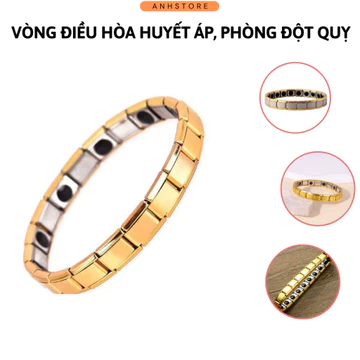 [vdhha] Vòng đeo Tay Điều Hòa Huyết Áp Nhật Bản Cao Cấp 5 trong 1 Vòng Đeo Huyết Áp Từ Tính – Hỗ Trợ Ổn Định Huyết Áp