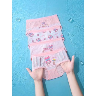 [S03 Su lạnh thông hơi] Combo 4 quần chip bé gái, quần chíp cho bé gái su lạnh thông hơi cao cấp họa tiết mới 11-35kg