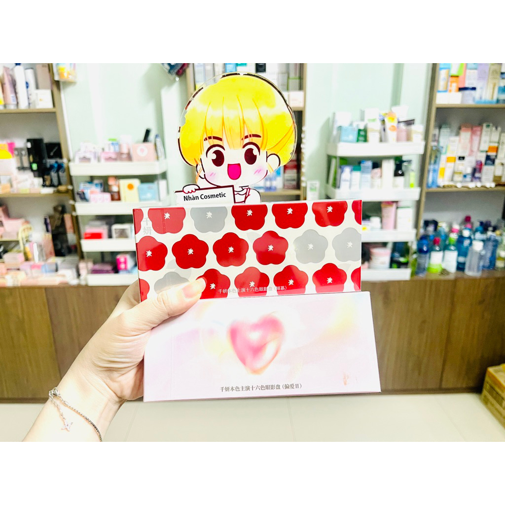 Bảng phấn mắt 16 ô Cheer Yep (QIANYAN) | BigBuy360 - bigbuy360.vn