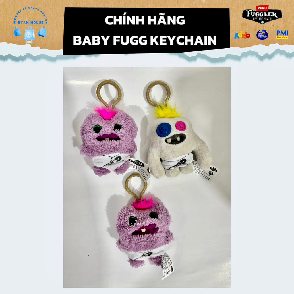 [ CHÍNH HÃNG ] SECRET BABY FUGG KEYCHAIN | Shopee Việt Nam