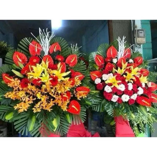 Combo 10 Lá hồng môn - Hoa giả