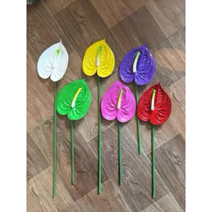 Combo 10 Lá hồng môn - Hoa giả