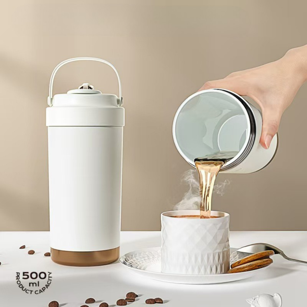Ly giữ nhiệt khắc tên BOTTLY Elegant 500ml/750ml, inox 304, lõi tráng sứ cao cấp, chính hãng 84HYDRO