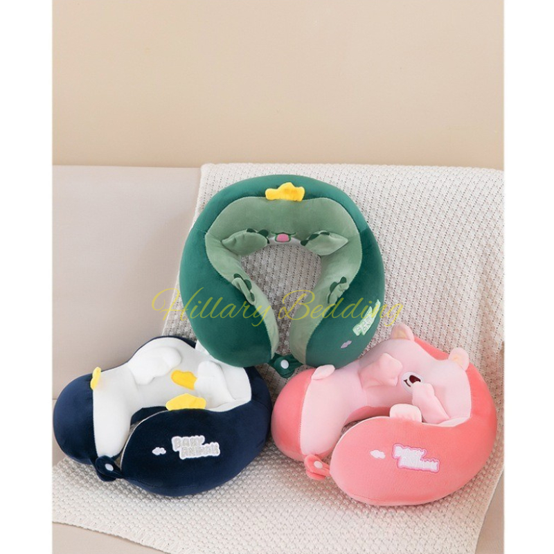 Ô - Gối Chữ U Kê Cổ Chống Mỏi Cổ Dùng Trong Văn Phòng