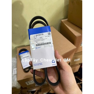 Dây curoa điều hòa, trợ lực Chevrolet Spark M300 (Matiz 4) (4PK964) GM 25182778 Chính hãng
