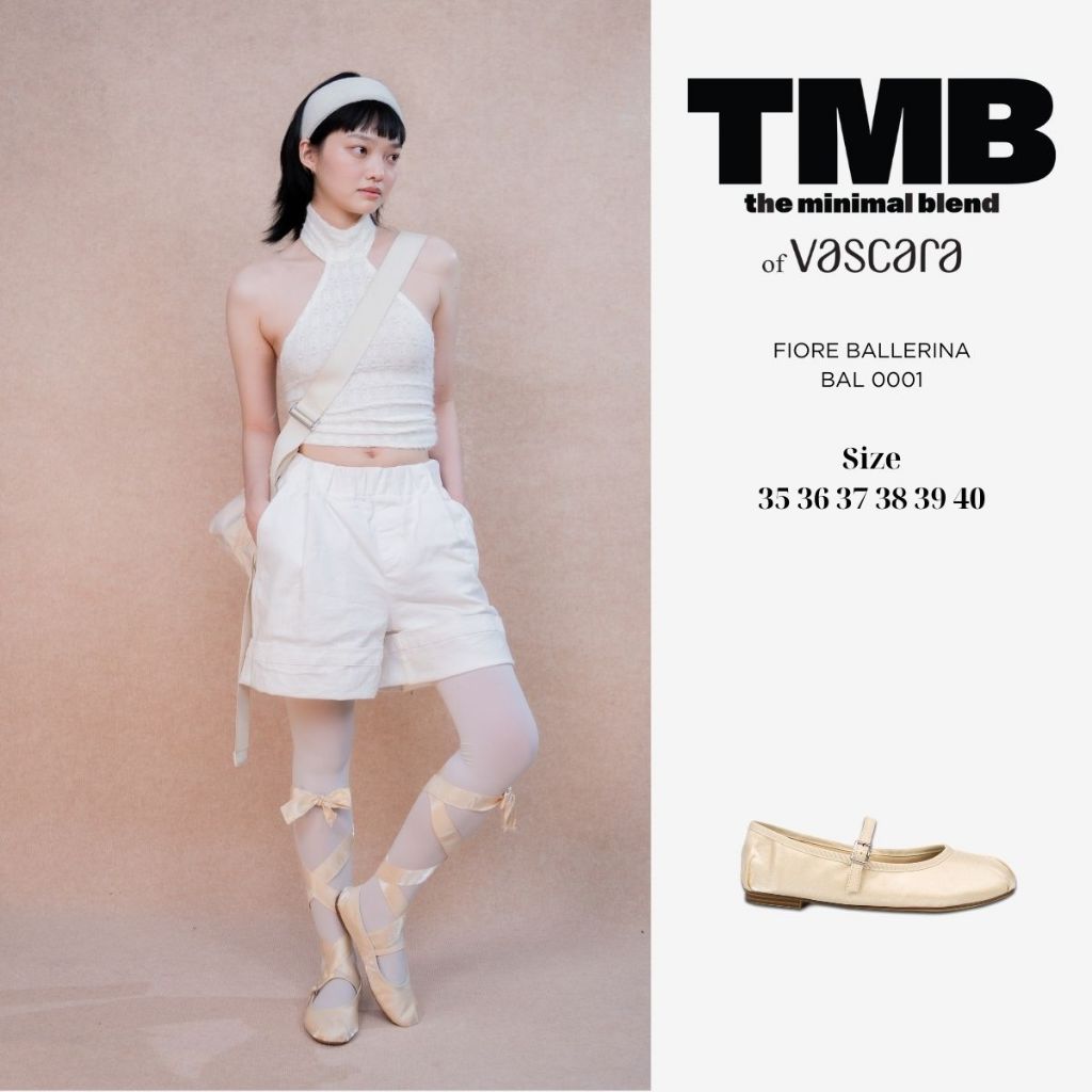 Giày búp bê vải FIORE BALLERINA màu vàng BAL 0001 - TMB of Vascara ...