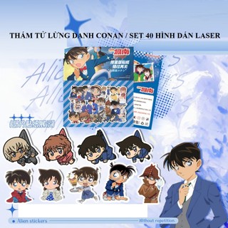 /hàng sẵn/ Set 40 hình dán BL Manhua Hoạt hình có ánh lazer chống nước  stickers Ma đạo tổ sư Link Click sticker