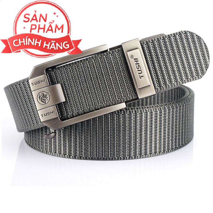 (HÀNG LOẠI 1) Thắt lưng Nam Dây dù Khóa tự động hợp kim không gỉ tiện lợi, siêu bền – Nịt vải (T68)