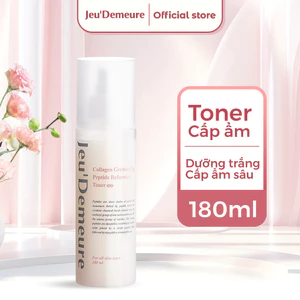 Toner Cấp Ẩm Dưỡng Trắng - Nước hoa hồng hiệu JEUDEMEURE Collagen Germinating Peptide Reforming Toner Plus