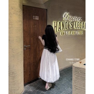 Áo Len Mongtoghi Ngắn Tay Cổ Sen Trơn Basic QCCC Cao Cấp