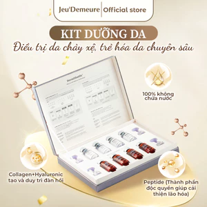 Bộ sản phẩm tinh chất Collagen tươi, siêu căng bóng - Jeu'Demeure DermiShuttle Lifting Kit