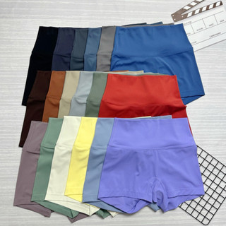 Quần Short, Quần Đùi Thể Thao Tập Gym, Yoga Nữ Lưng Cao Chất Poly Cao Cấp Co Giãn Thấm Hút Tốt (mã 923)