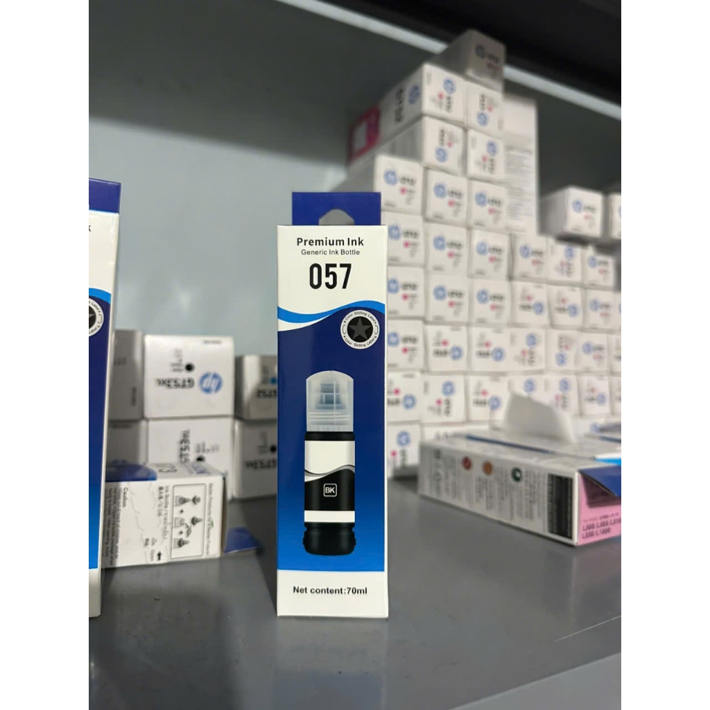 Mực in màu Epson 057 (BK) Đen – Cho máy L8050/ L18050 hàng nhập khẩu refill ink