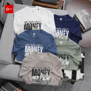 Áo thun nam MK The Money Tee vải cotton 100% cao cấp co giãn tốt form đẹp dễ phối đồ đi học đi chơi
