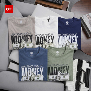 Áo thun nam MK The Money Tee vải cotton 100% cao cấp co giãn tốt form đẹp dễ phối đồ đi học đi chơi