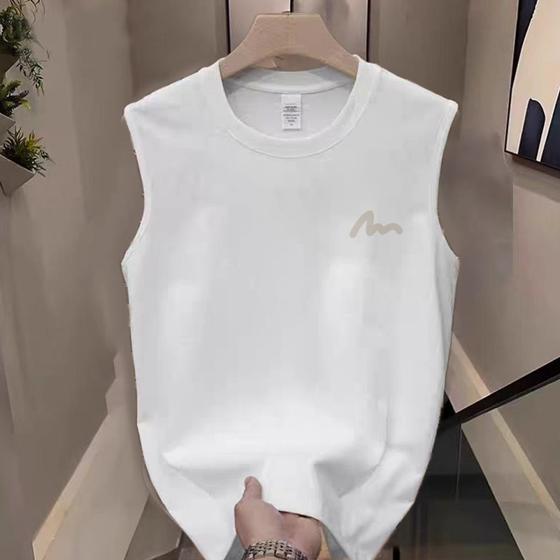 Áo 3 Lỗ Nam HappyFamily Mát Mẻ Trẻ Trung Thoải Mái Họa Tiết  CHỮ M Chất Cotton 100 Cao Cấp