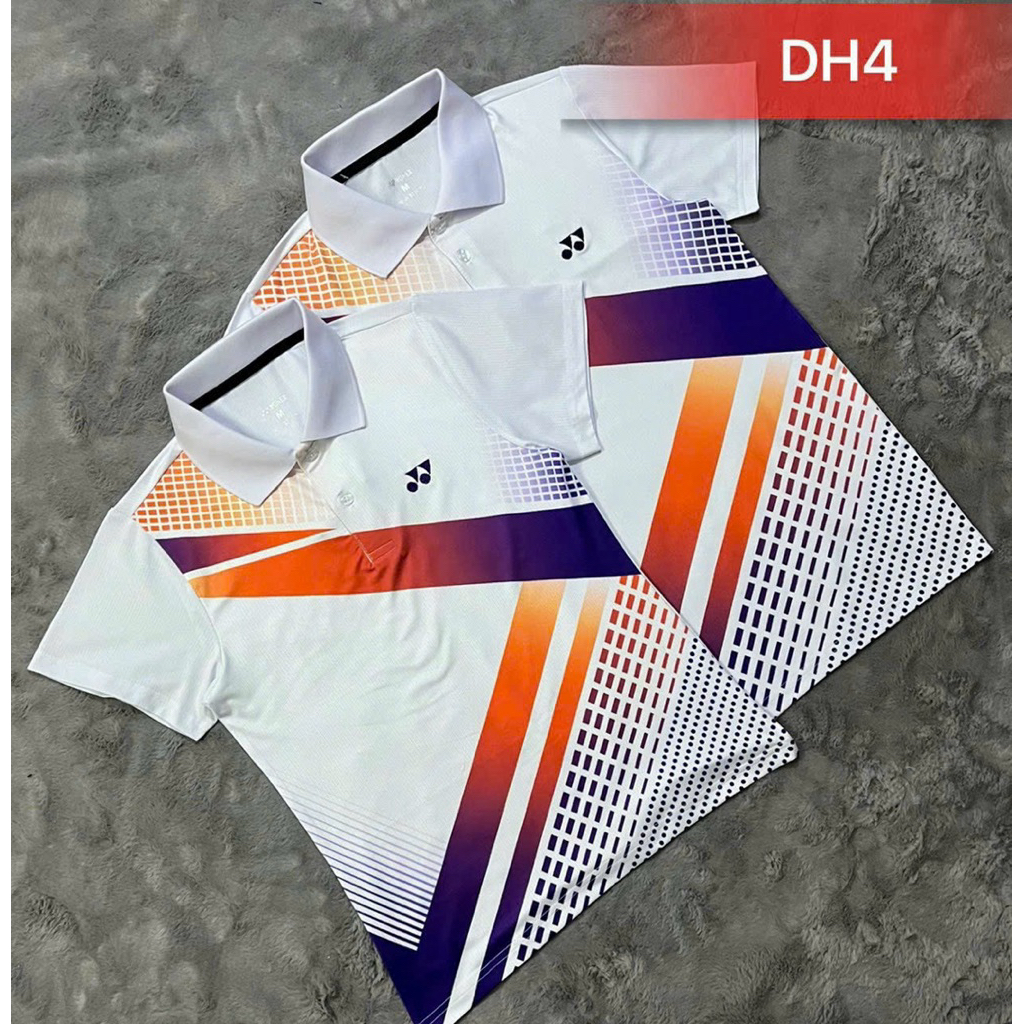 Áo Cầu Lông Nam Nữ Yonex Cổ Trụ