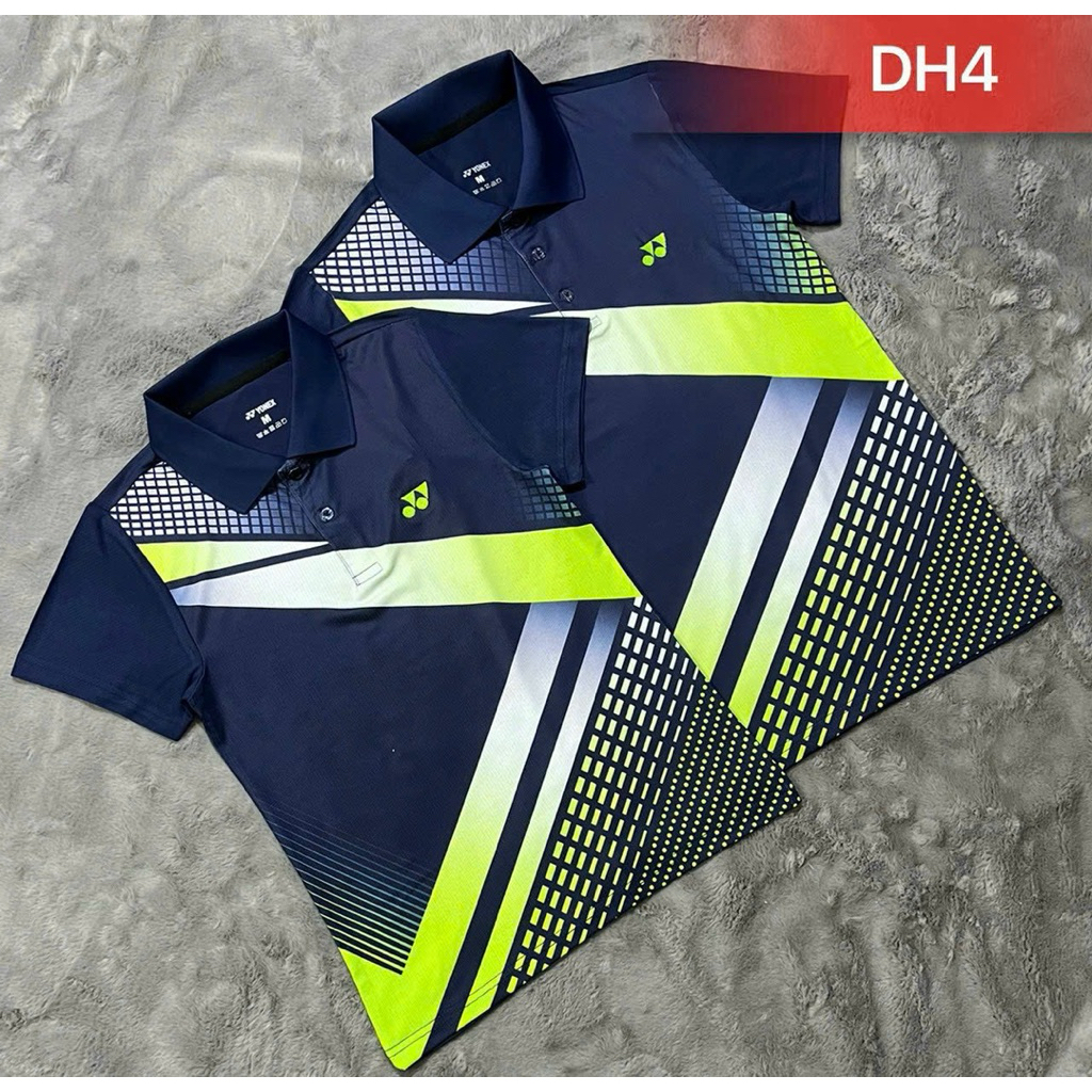 Áo Cầu Lông Nam Nữ Yonex Cổ Trụ