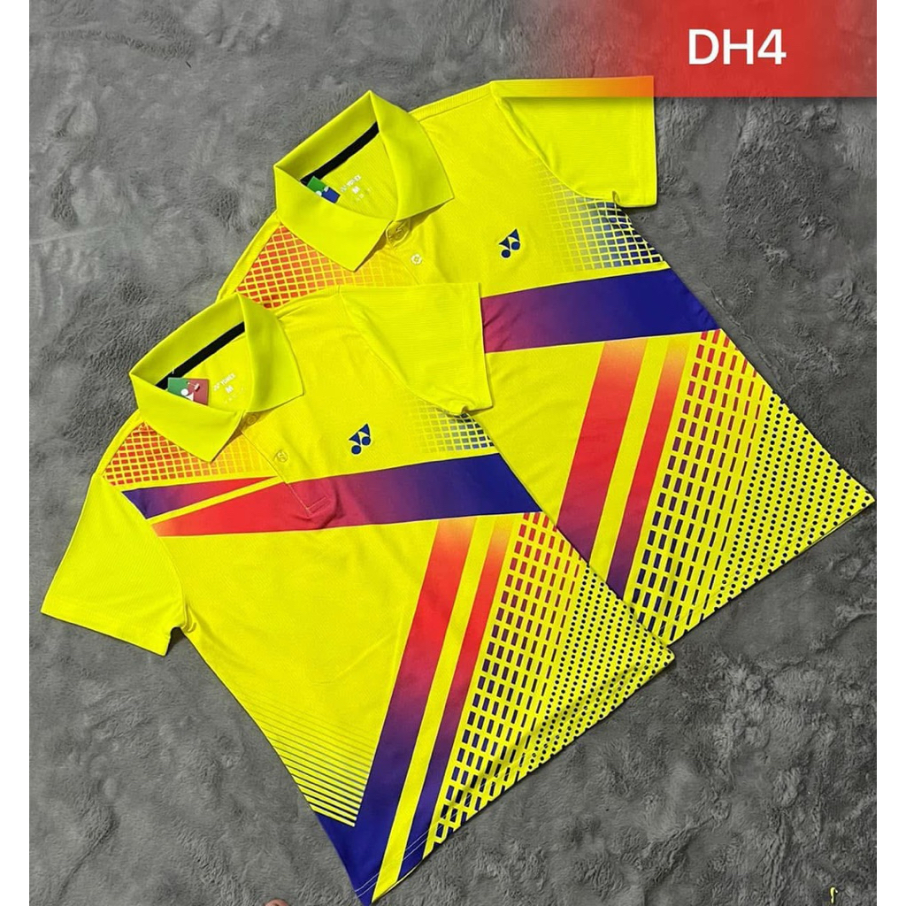 Áo Cầu Lông Nam Nữ Yonex Cổ Trụ