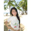 Áo thun nữ MINI TEE SUMMER vibes hình in biển du lịch mùa hè cotton co dãn - Kraken Drk