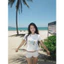 Áo thun nữ MINI TEE SUMMER vibes hình in biển du lịch mùa hè cotton co dãn - Kraken Drk