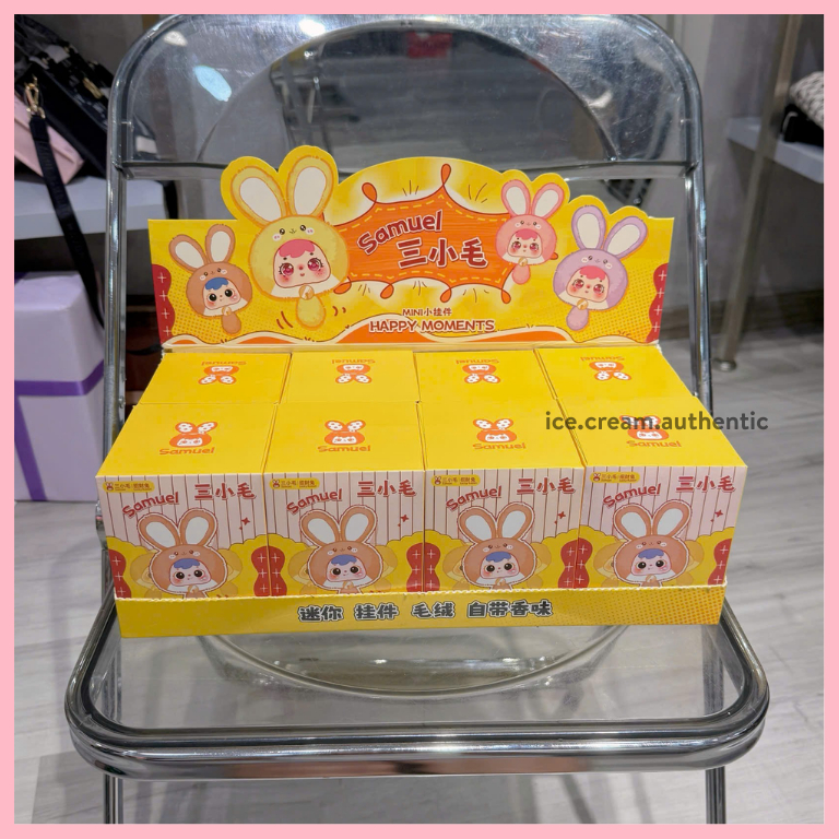 [Hỏa tốc HCM] full set 8 Blind box Tyke mini Samuel thỏ thần tài chính hãng