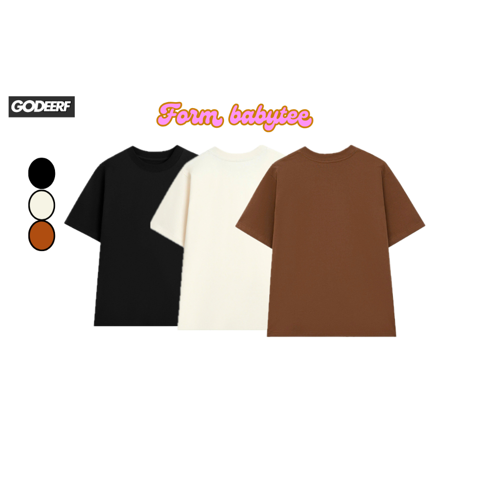 Áo thun Babytee Trơn Cá Tính Áo Thun Nữ Babytee cotton co dãn_MH005