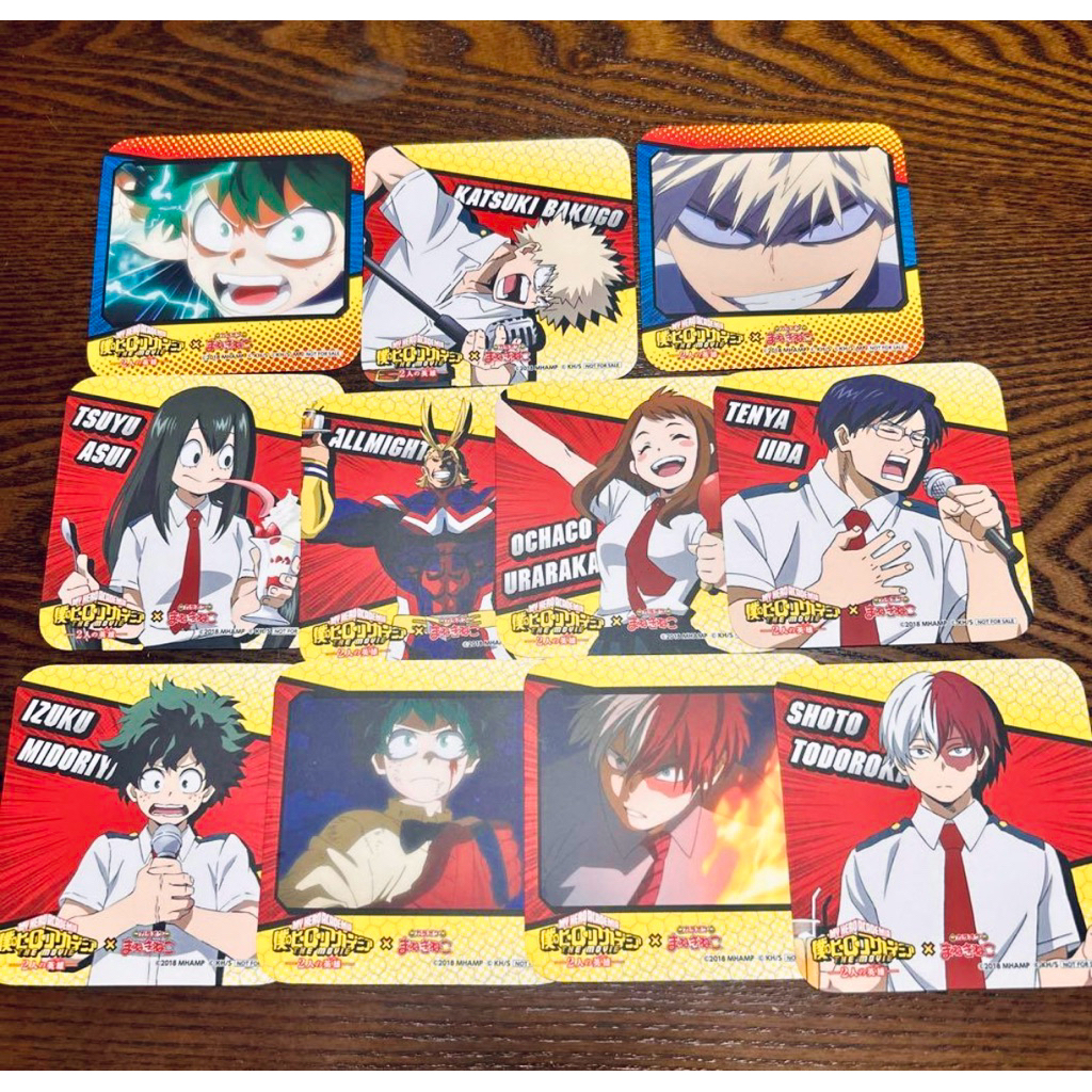 [Chính Hãng] Tổng Hợp BST Coaster/Lót ly 2025 MHA My Hero Academia Học ...