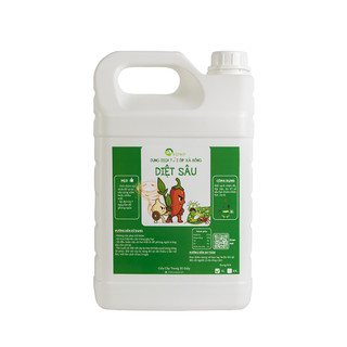 Nhà Thương Cây - Can DIỆT SÂU tỏi ớt xà bông (Can 5L - 10L)