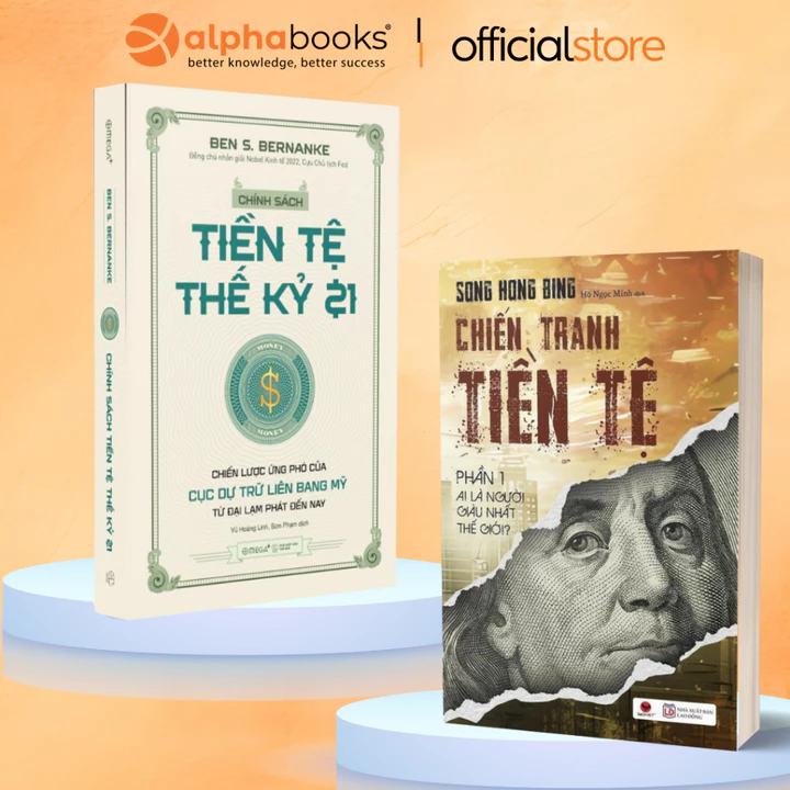Sách: Lẻ/Combo Sách Tài Chính Hay Nên Đọc: Chính Sách Tiền Tệ Thế Kỷ 21 (Omega Plus) + Chiến Tranh Tiền Tệ: Tập 1 (BV)