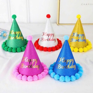 NÓN NHŨ SINH NHẬT KIM TUYẾN LẤP LÁNH